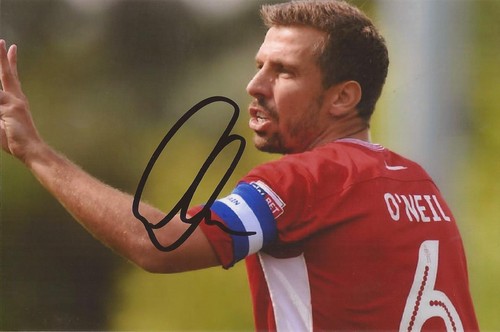 BRISTOL CITY: GARY O'NEIL SIGNED 6x4 ACTION PHOTO+COA - 第 1/1 張圖片