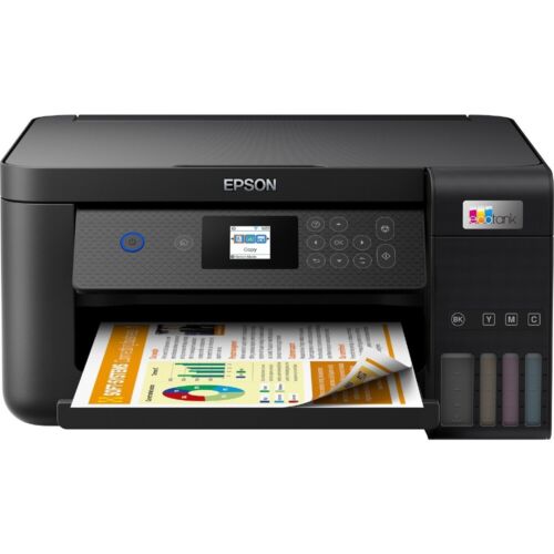EPSON EcoTank ET-2850 3 in 1 Tintenstrahl-Multifunktionsdrucker schwarz - Bild 1 von 11