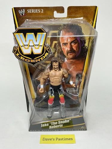 Figurine Jake the Snake Roberts WWE Elite Legends Series 2 NEUVE SCELLÉE JW