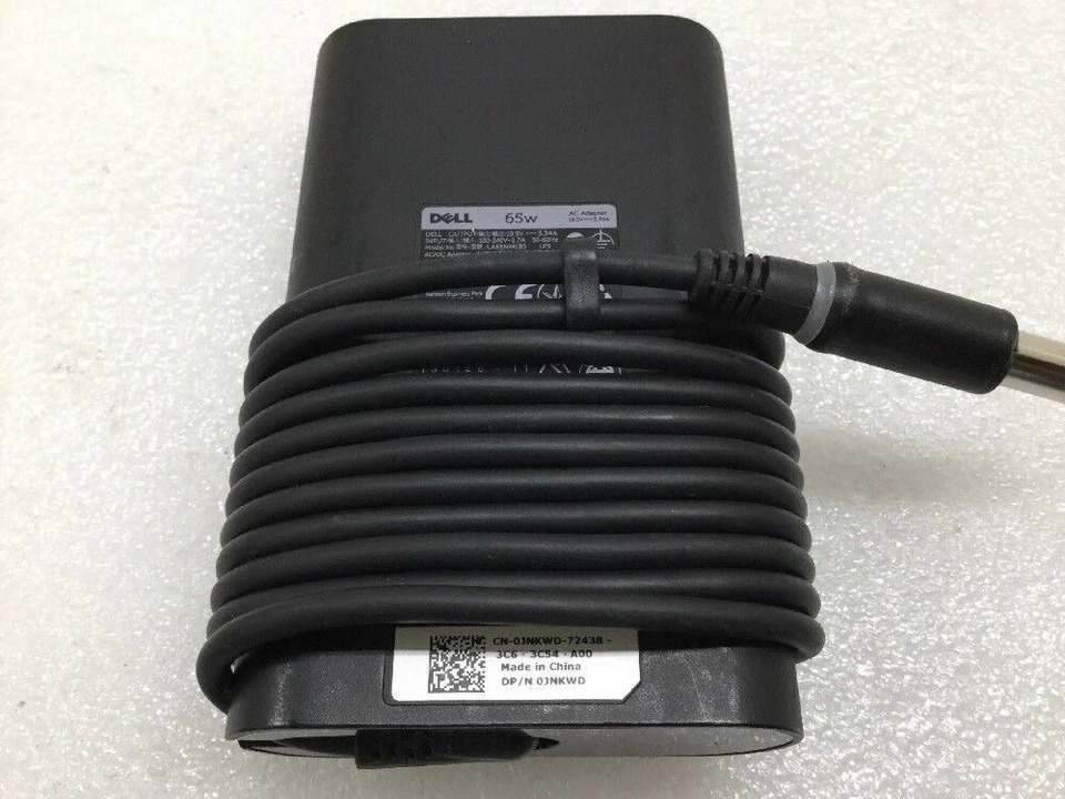 Lot of 10 - Dell 65W 6TFFF JNKWD 3F1CN LA65NM130 HA65NM130 Laptop AC Adapter - Image 4 of 4