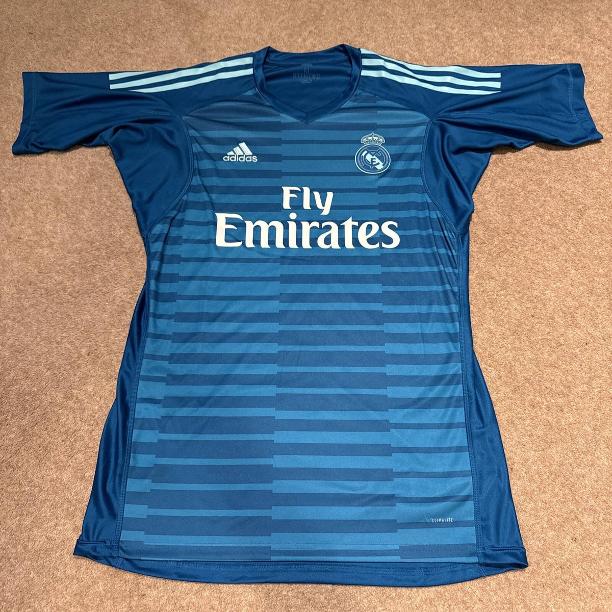 adidas REAL MADRID Genuine away 2018/2019 Goalkeeper Shirt/Jersey