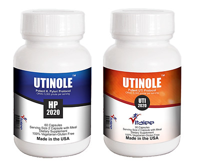 Combo C-Utinole H.Pylori & Urinary Tract Infection  (Capsule/Softgel 2x60ct)