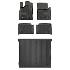 Frogum TPE Tappetini+Portabagagli Set per Jeep Grand Cherokee IV 2010-2021 TPE s