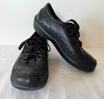 Ziera Womens Allsorts-M Black Lace Up Comfort Shoes Size 41  display picture 2