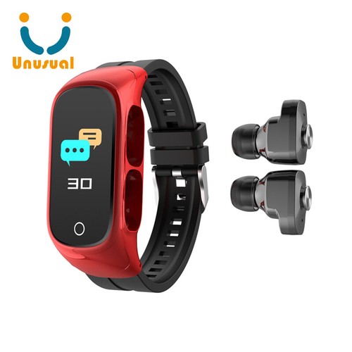 Reloj inteligente N8Unisex 2020 inalámbrico Bluetooth monitor de sueño de presión arterial 2 en 1 - Imagen 17 de 18