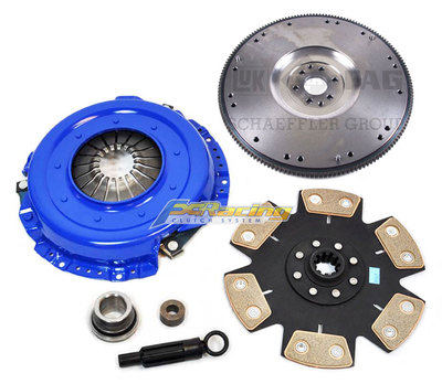 FX STAGE 4 CLUTCH KIT+HD NODULAR FLYWHEEL 82-85 FORD MUSTANG MERCURY CAPRI 5.0L