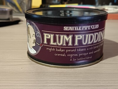 SPC Plum Pudding Tin Pipe Tobacco Collection Empty - Pipes Pipe 烟斗