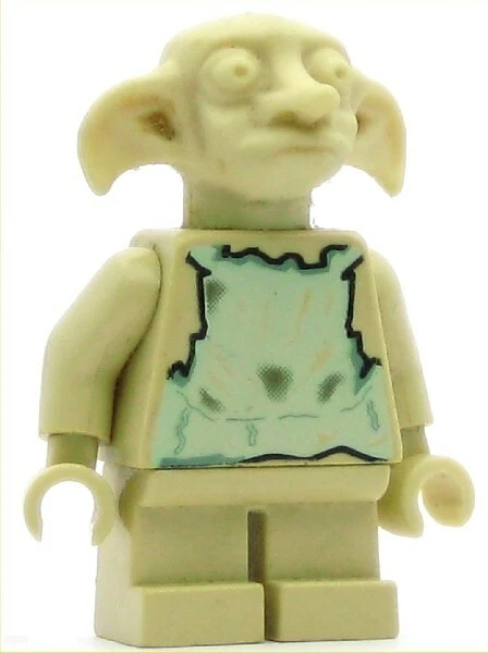 Lego Harry Potter Minifigure Series 1 Dobby the Elf Complete W Base 71022  RARE