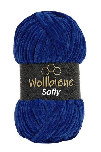 Wollbiene Softy super Bulky Chenillegarn, Kuschelweich 100g, Wolle Plüschtier - Bild 51 von 74