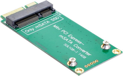 mSATA-Adapter auf 3 x 7 cm-Mini-PCI-e SATA SSD für Asus Eee PC 1000 S101 900 901