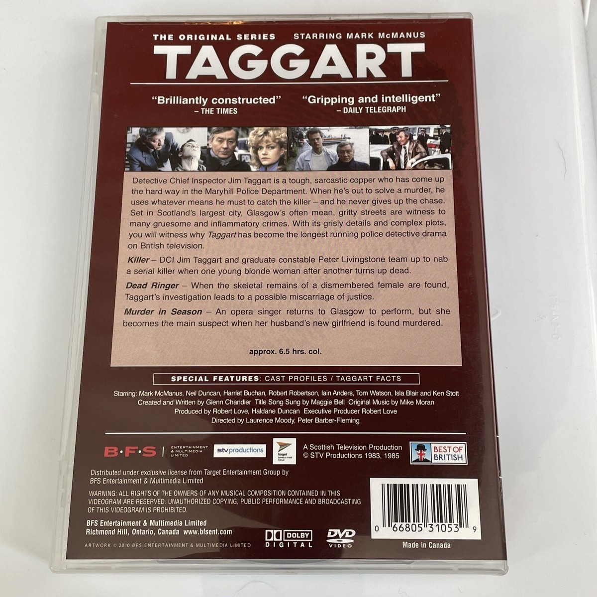 Taggart - Killer Set (Boxset) (Canadian Releas New DVD