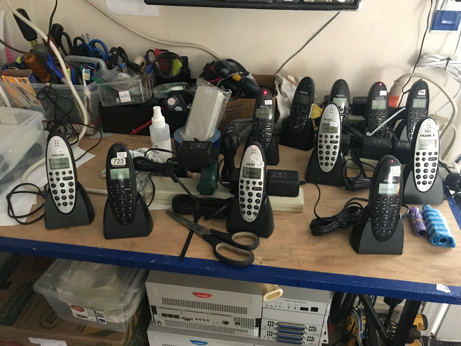 Nortel phone 7430, 7420, 7440, 7449 cordless phone, NT7B80BQE6