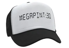 MEGAPINT30 - Vintage Retro Style Trucker Cap Hat