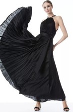 Alice + Olivia Alycia Pleated Halter Dress Size 10US