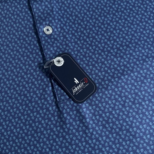 Johnnie-O Featherweight Prep-Formance Men's Size XL Lake Gallo Golf Polo Shirt - Picture 9 of 11