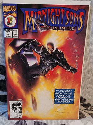 Midnight Sons Unlimited Vol 1 #1 MARVEL 1993 VF+