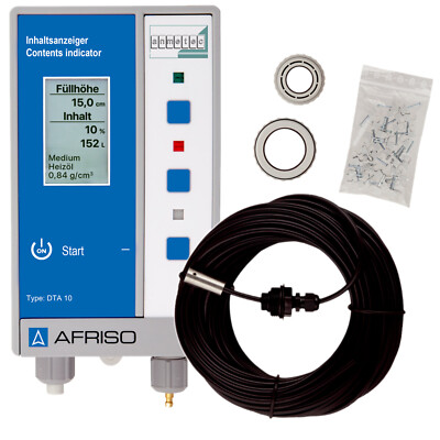 Afriso Digitaler Tankinhaltsanzeiger DTA 10 mit / ohne Pneumofix Füllstand Tank