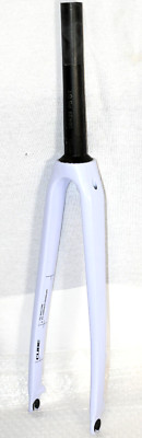 Fourche Rigide Cube En Carbone, Noir, Pour Vélo 28 Pouces, Longueur 200 Mm, Légère (353g)