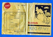 KODAK advertising logo, vintage paper 1939. Made in Yugoslavia - rarre 