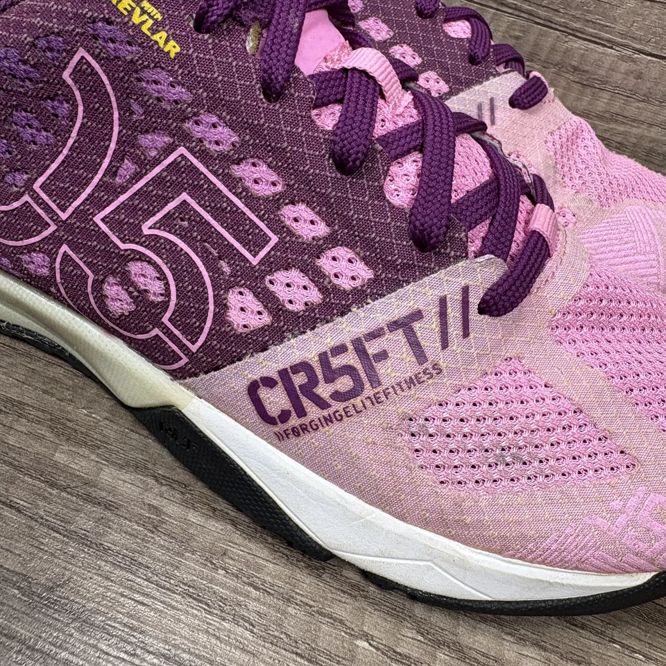 Reebok Crossfit Nano 5.0 Kevlar Pink Maroon Womens US Size 9 113701914 Sneakers - Image 2 of 4