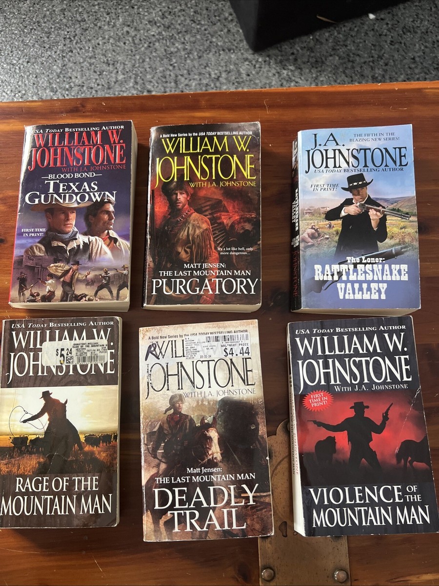 William W Johnston And J A Johnstone Books Lot Of 6 9780786018680