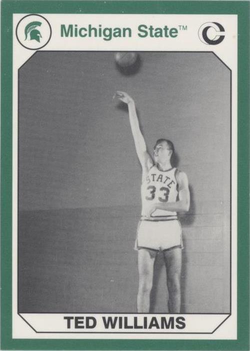 1990 Collegiate Collection Michigan State Spartans - Ted Williams #173 - 1 of 2