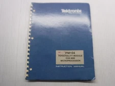 Tektronix PM104 Personality Module For 8085 Microprocessor Manual 070-2916-00