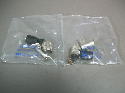 Amphenol-Tuchel C91A Circular Connector T3400 001 Lot of 2 Free Shipping - New