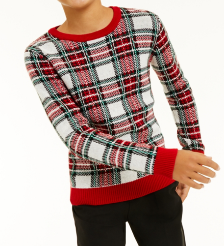 Charter Club Big Boys Plaid Holiday 