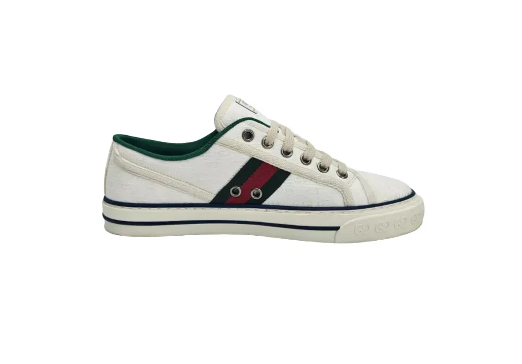 Baskets Gucci toile tennis 1977 38,5EU