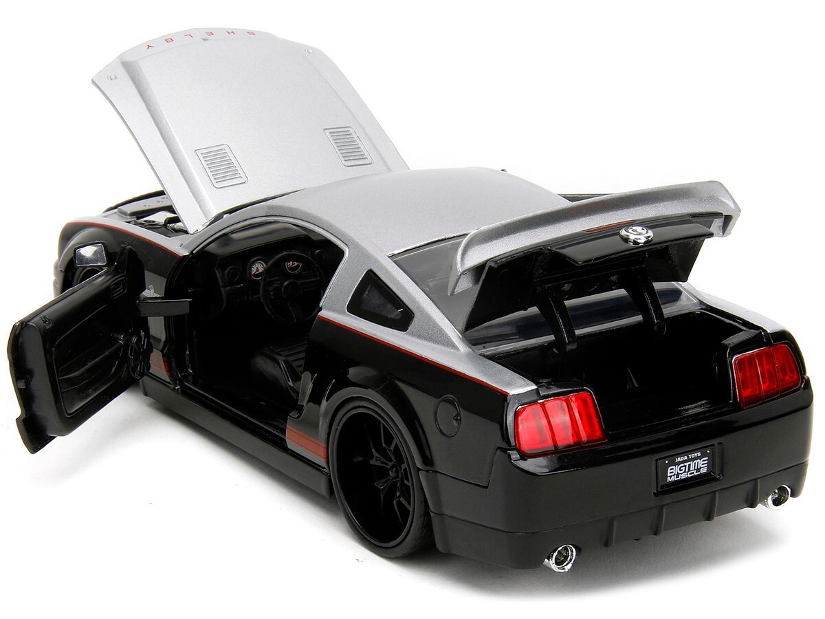スポーツトイ・アクショントイ BIGTIME MUSCLE 2008 Ford Shelby GT500KR JADA BIGTIME MUSCLE 2008 FORD SHELBY MUSTANG GT-500KR 1/24