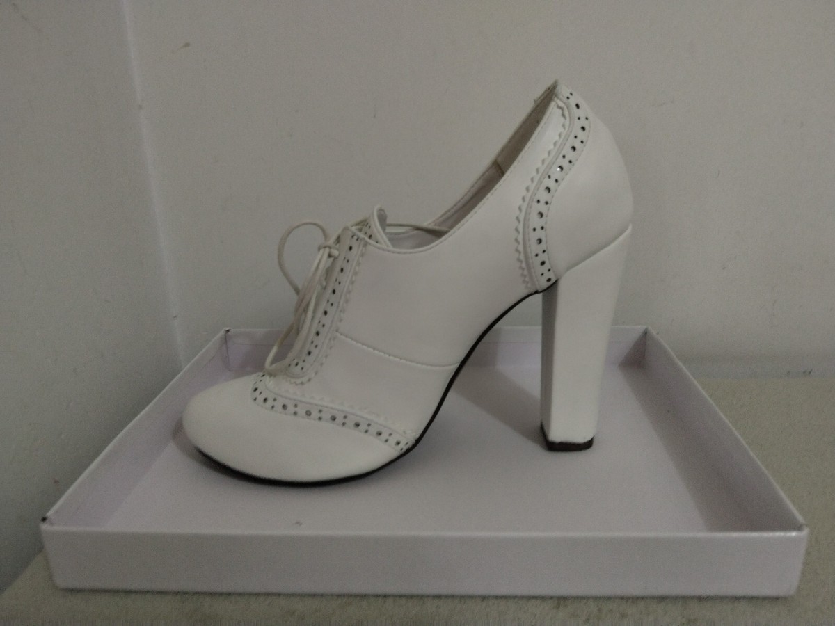 Tan Lace up Oxford Heels Vintage Shoes Women Chunky Heels Tan Lace up Oxford Heels Vintage Shoes Women Chunky Heels