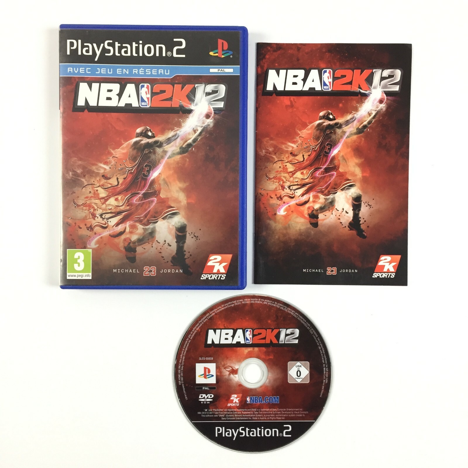 NBA 2K12 PS2 / Jeu Sur Playstation 2 Complet