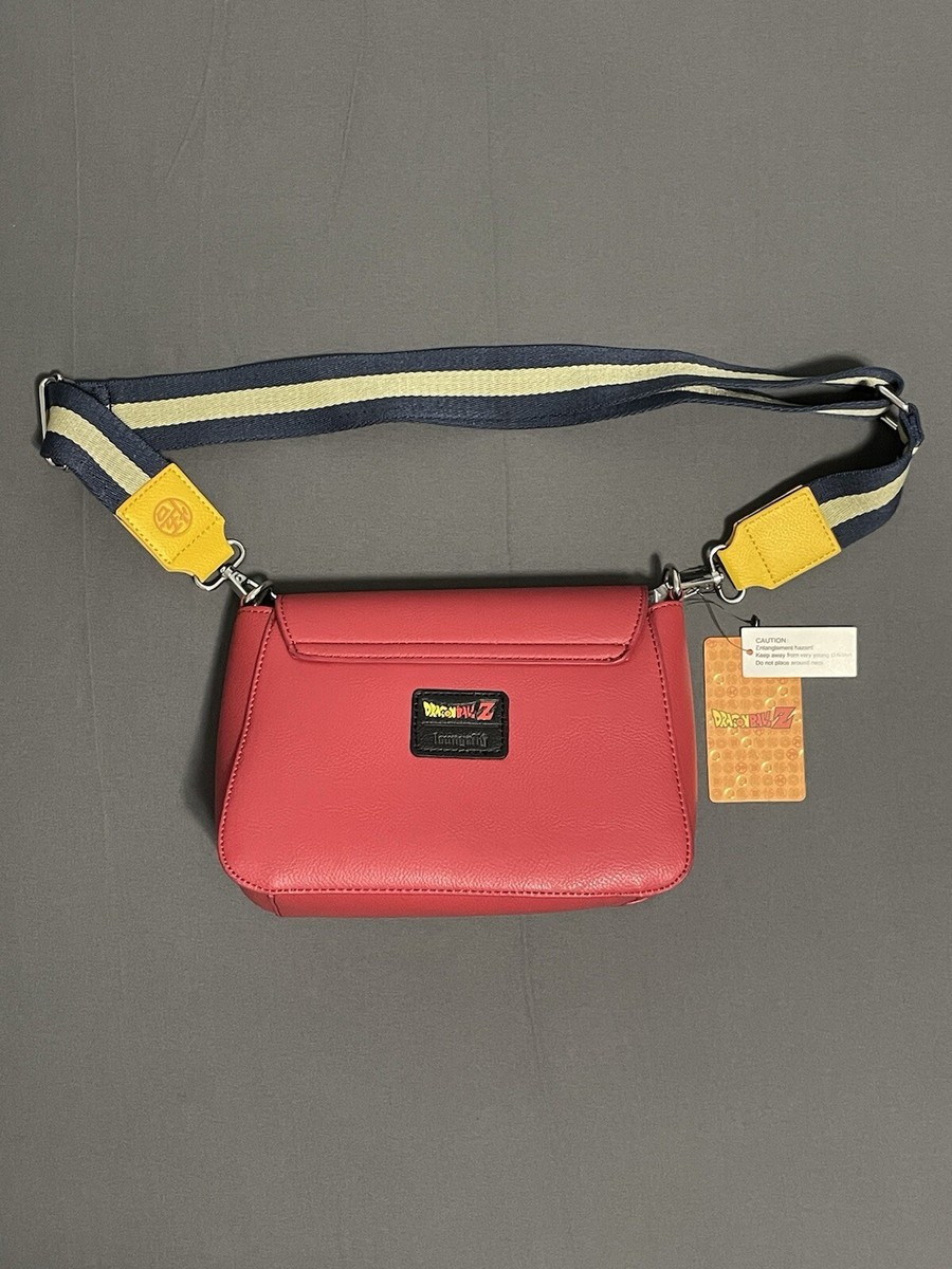 バッグ TYPE-G NWT Loungefly Dragon Ball Z Red Faux Leather Purse w/ Multicolor