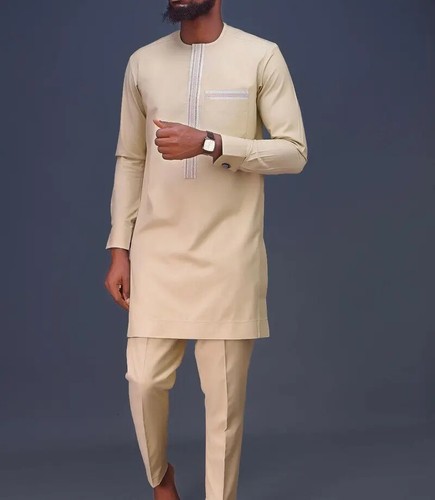 Trendy African Clothing for Men Dashiki Outfits and Shirts with Unique Patterns - Picture 7 of 17