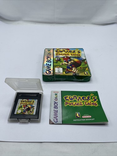 Conker’s Pocket Tales - GBC Gameboy Color Nintendo Boxed With Manuel - Aus Sell