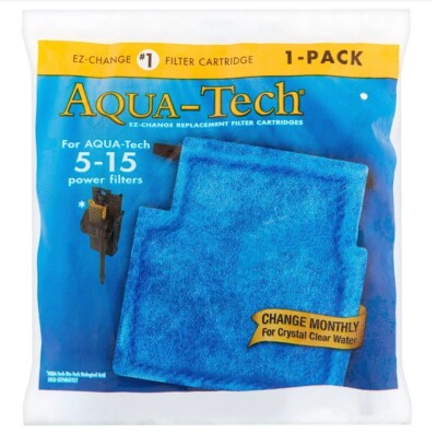 Aqua-Tech EZ-Change Replacement Filter Cartridge For 5-15 Power Filters 2 Pack
