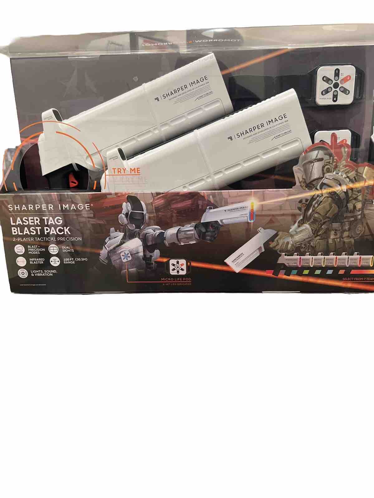 Blast Pack Sharper Image Player Laser Tag Sharper Image Laser Tag