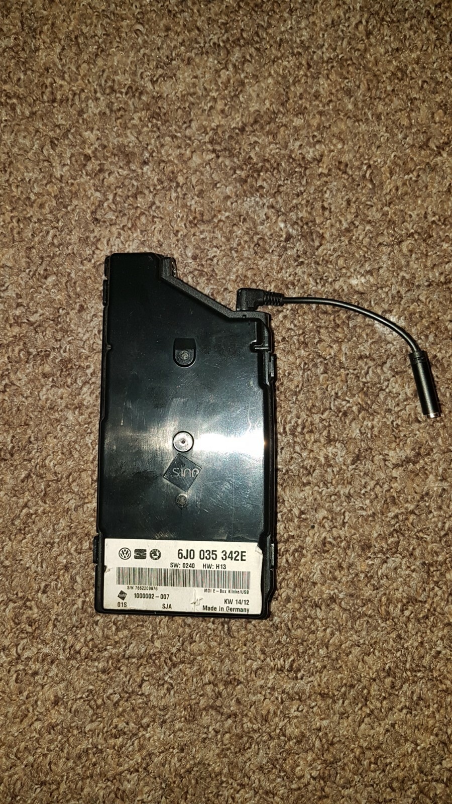 2012 Seat Altea USB AUX MDI Interface 6J0035342E | eBay 