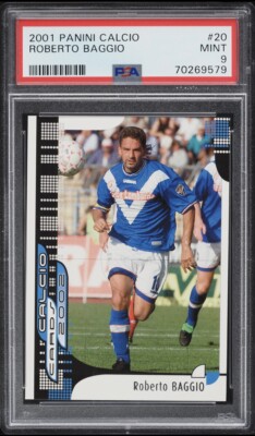 2002 Panini Calcio Japan - #20 Roberto Baggio for sale 2002 Panini Calcio Japan - #20 Roberto Baggio for sale