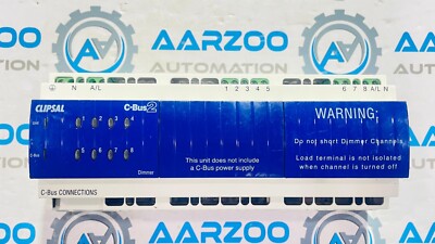 CLIPSAL L5508D1A 8-CH Dimmer 220-240V C-BUS2