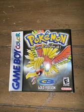 Pokemon: Gold Version (Game Boy Color) CIB TESTED/AUTHENTIC/SAVES!! W/ Guide