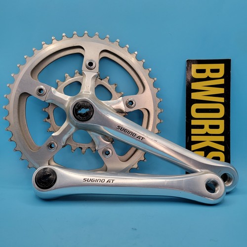Sugino AT Triple Square Taper Crankset 175mm 45/42/24t 110/74 BCD Touring d21