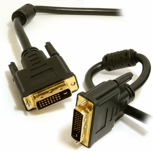 Dvi-D Mit Ferrit Kerne Stecker Kabel Gold 1.8m 2m Kabel - Bild 16 von 24