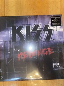 KISS REVENGE サイン入りアルバム KISSONLINE KISS PAUL STANLEY signed REVENGE LP KOL EX colored