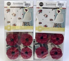 Wall Decals Flowers 2set/box