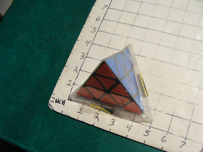 Vintage Cube puzzle: PYRAMID puzzle in package, has been opened