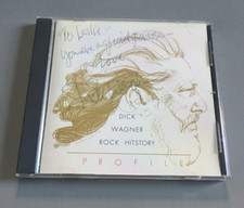 Dick Wagner - Rock Hitstory CD Detroit Greatest Hits Signed US Seller Ships Free