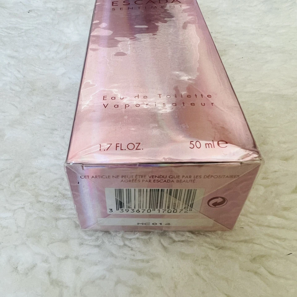 Escada Sentiment Eau De Toilette Spray Perfume Mujer 1.7 FL/oz 50 ml Sellado Foto 4 de 4