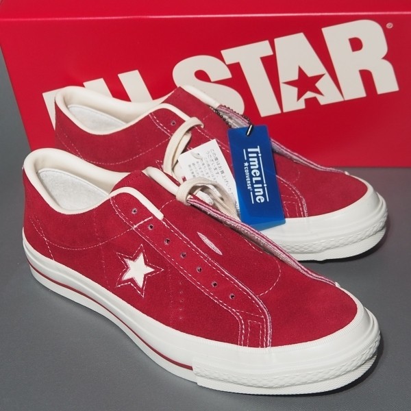 Deadstock Converse Timeline Os J Vtg Red Made in Japan Sneaker Men 